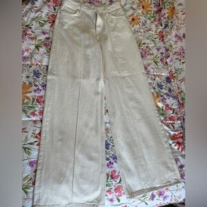 Mango wide leg pants